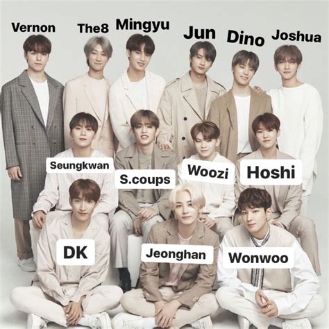 seventeen members real names